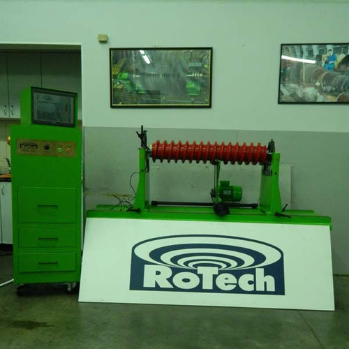 Máquina equilibradora horizontal - HBM 200 - RoTech - para rotores / universal / de accionamiento por correa