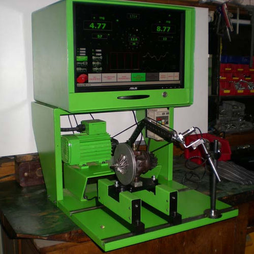 Máquina equilibradora horizontal - HBM 15 TP - RoTech - para rotores