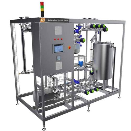 Unidad de limpieza en sitio para la industria agroalimentaria - CIPLAS - AS AUTOMATION SYSTEM HELLAS