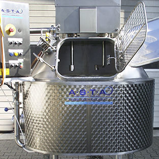 Línea de producción de queso queso de pasta dura - A·S·T·A eismann GmbH - semiautomática