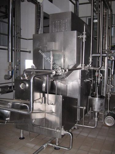 Línea de producción de mantequilla automática - KM 1000, KM 2000, ZKU25 - MILCOM a. s. - de acero inoxidable