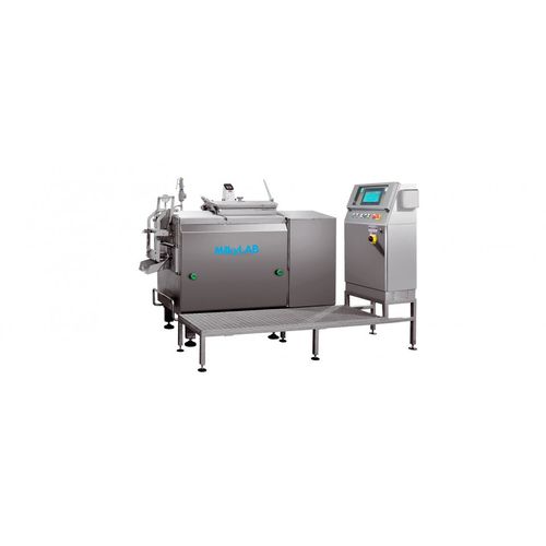 Cocedor industrial de vapor - LAB 18/200 - MilkyLAB SRL - para el queso fundido / de acero inoxidable