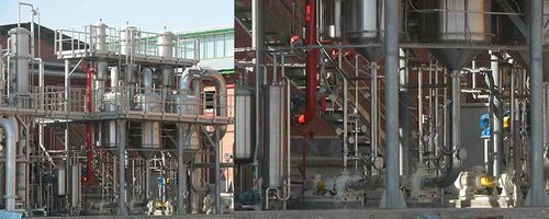 Evaporador de película cayente - Navatta Group Food Processing Srl - de circulación forzada / de proceso / para la industria agroalimentaria
