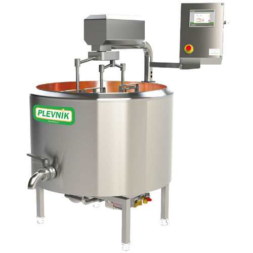 Cubeta de elaboración de queso de cobre - SKH-Cu series - Plevnik D.O.O. Engineering and production