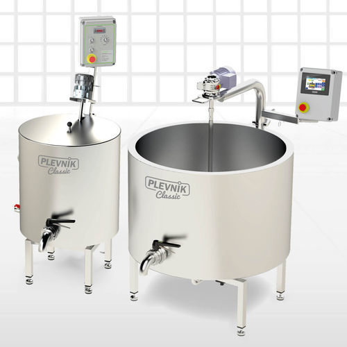 Pasteurizador para productos lácteos - SK Classic series - Plevnik D.O.O. Engineering and production - automático / controlado por PLC / manual