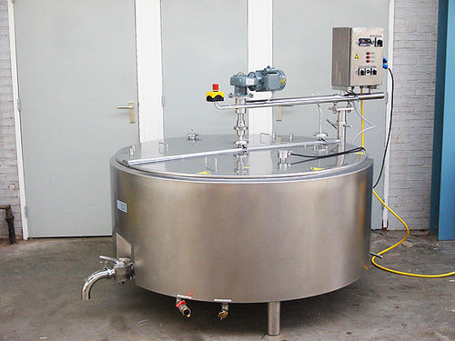 Pasteurizador para productos lácteos - Vat - C. van't Riet Dairy Technology BV - automático