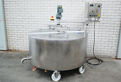 Máquina de cuajado de acero inoxidable - C. van't Riet Dairy Technology BV