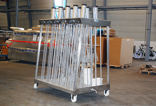Prensa para queso vertical - C. van't Riet Dairy Technology BV