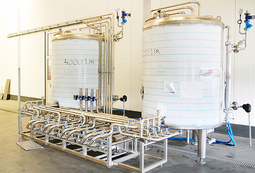 Lavadora agroalimentaria - CIP - C. van't Riet Dairy Technology BV