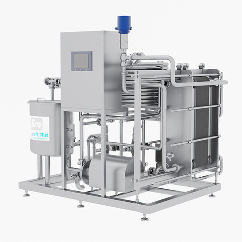Pasteurizador de placas - C. van't Riet Dairy Technology BV - tubular / para productos lácteos / HTST