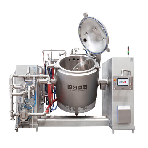 Cocedor industrial al vacío - RKM series - RONO Maschinenbau GmbH - de inyección de vapor / batch / de pasta