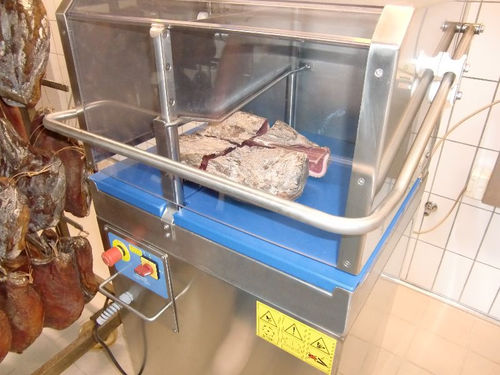 Cortadora de carne - SPECKFIX - Rudolf Schad GmbH & Co. KG - automática / guillotina / 230 V monofásico