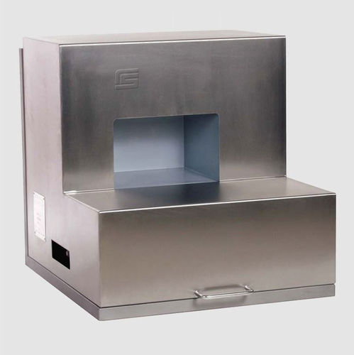 Atadora para carne - FRS Mini - Rudolf Schad GmbH & Co. KG - con vueltas cruzadas / monofásica / de acero inoxidable