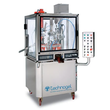Máquina de llenado automática - Technogel S.P.A. - de botes / de vasos / para la producción de helados