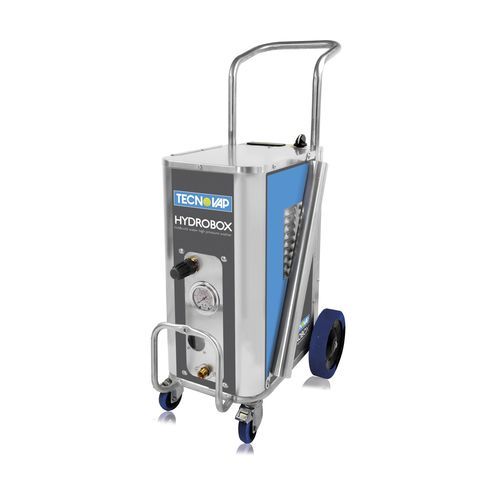 Limpiador de alta presión de agua caliente - HYDROBOX - Tecnovap - de agua fría / trifásico / móvil