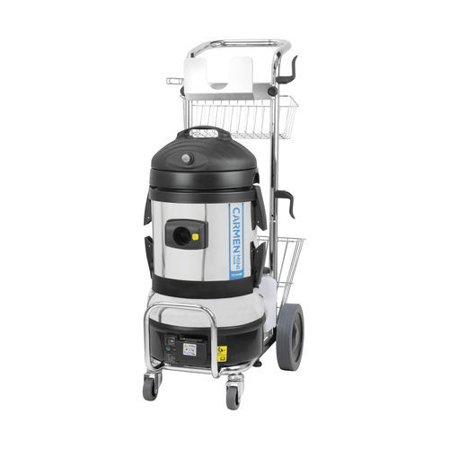 Limpiadora de vapor monofásica - CARMEN MINI INOX - Tecnovap - con depósito / de aspiración / de acero inoxidable