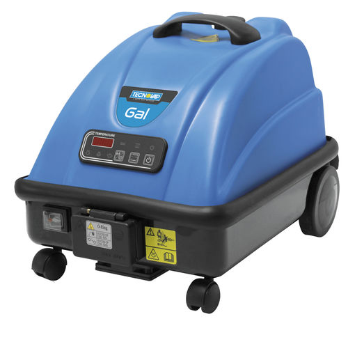 Limpiadora de vapor monofásica - GAL - Tecnovap - manual / de acero inoxidable / móvil