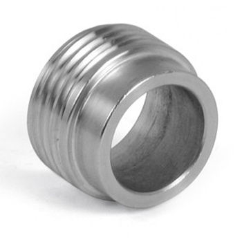 Racor de acero inoxidable - Velo Acciai Srl. - roscado / roscado / soldable