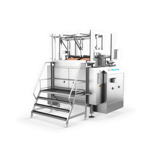 Cocedor industrial de tambor - 1000 CT, 1300 CT - BFR Systems - de vapor / para pescado