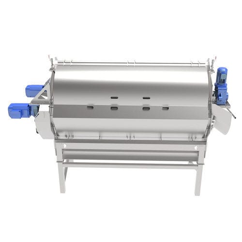 Peladora patatas - Constructie Bruynooghe N.V. - zanahorias / de vapor / automática