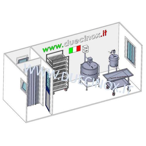 Planta de producción para la industria alimentaria - Due Ci Inox Snc - de queso / para productos lácteos
