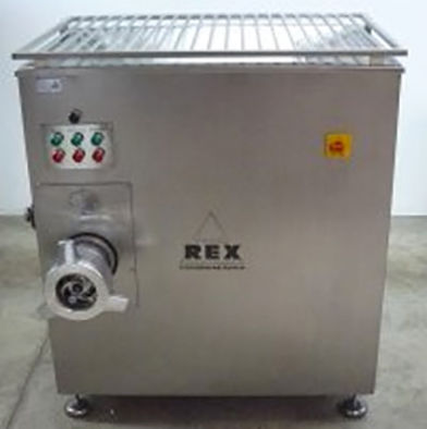 Picadora industrial de carne - AW 130 - Düker - Rex Fleischereimaschinen GmbH - de carne fresca / de pie / 380 V trifásico