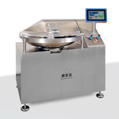 Cutter para carne industrial - BLIZZARD RK50 SLF Touch - Düker - Rex Fleischereimaschinen GmbH - de vacío / de alta velocidad de rotación