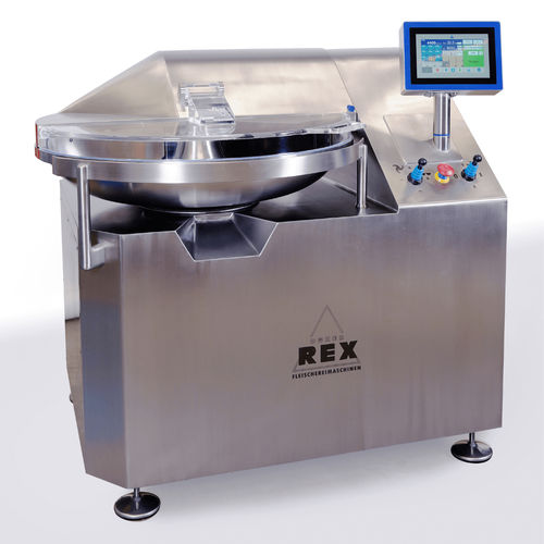 Cutter para carne industrial - BLIZZARD 70 SLF Touch - Düker - Rex Fleischereimaschinen GmbH - de alta velocidad de rotación