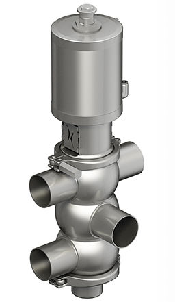 Válvula de tapón - SC  - Evoguard GmbH - neumática / con control neumático / de distribución