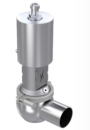 Válvula de membrana - SD - Evoguard GmbH - neumática / de cierre / para alimentos líquidos y bebidas