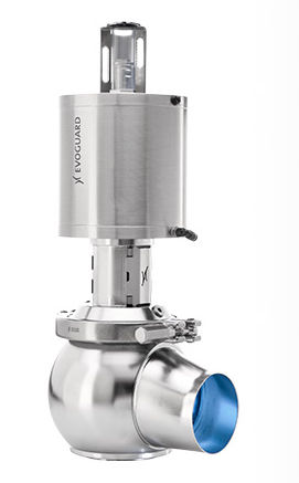 Válvula de tapón - SA - Evoguard GmbH - neumática / de cierre / para alimentos líquidos y bebidas