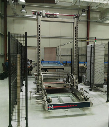 Despaletizador por la base - FL-018 - F.B.L. Food Machinery S.r.l. - para la industria alimentaria y de la bebida / de latas de conservas / para cajas