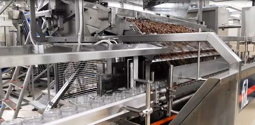 Máquina de llenado de latas de conserva - FL-04 - F.B.L. Food Machinery S.r.l. - para recipientes de cristal / para granulados / para productos alimentarios