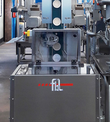 Transportador de banda - AOV2 - F.B.L. Food Machinery S.r.l. - vertical / de tapón