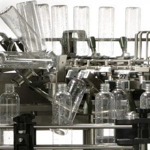 Enjuagadora-esterilizadora de botellas - Hermis, JSC - para la industria alimentaria / automática