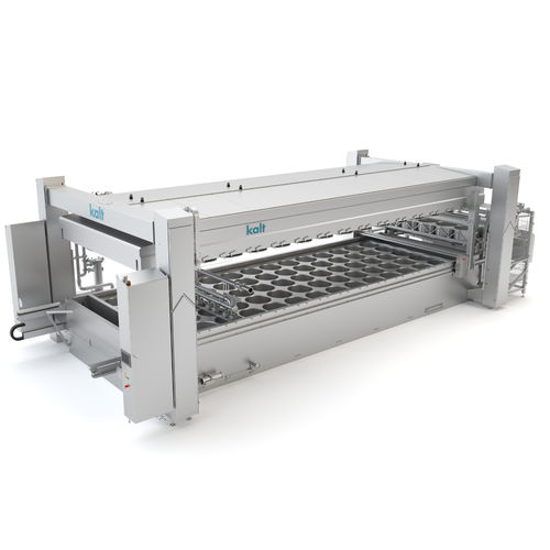 Prensa para queso vertical - Kalt Cheese Technology - hidráulica / de pasta dura / de acero inoxidable