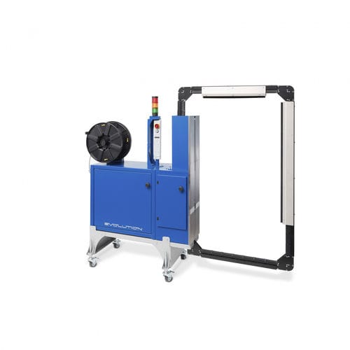 Flejadora automática - SoniXs MS-6 KR - Mosca GmbH - para mercaderías / para producto de gran tamaño / de palés