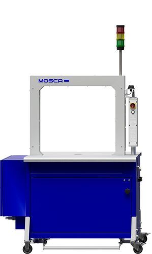 Flejadora totalmente automática - SoniXs P7-Connect T - Mosca GmbH - para cintas de flejado de polipropileno / para la industria del embalaje / para la logística