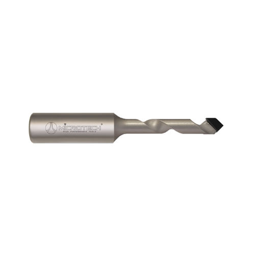 Broca monobloque - PFO7001 series - Microtech - para madera / de PCD / para orificios de paso