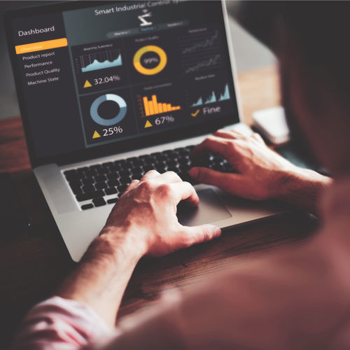 Módulo software de gestión - Web dashboard - gbo datacomp - de visualización / de mando / para informes