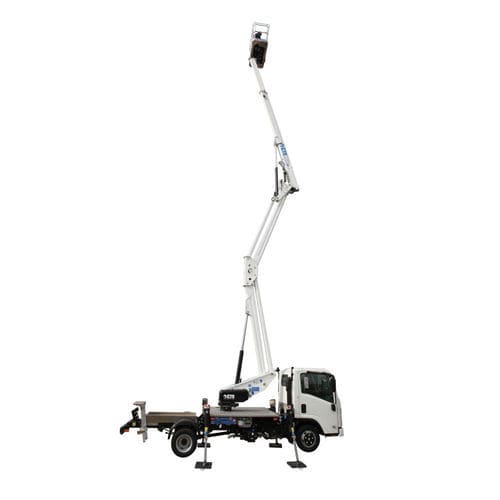 Cesta articulada montada sobre camión - ZED 20.4 HN - cte - con motor de combustión / para obra / para uso exterior
