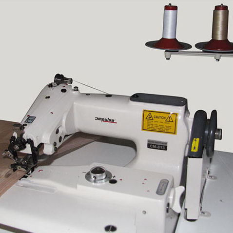 Máquina de coser puntada invisible - Impulsa - de 1 aguja / de 2 hilos / para tejido muy ligero