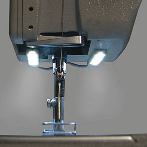 Luz Maquina De Coser Luz LED Para Máquina De Coser - 20 LEDs, Base Magnética Y Cuello Flexible, 110V-220V Bombilla Maquina De Coser