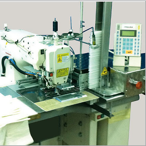Máquina de coser de 1 aguja - Impulsa - de tejidos / fija / automática