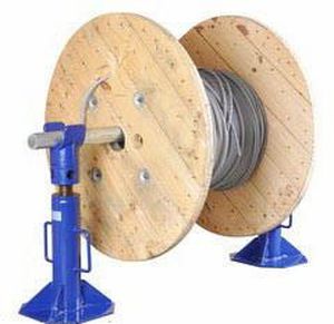 Gato tipo botella - 100-3 - Cable Drum jacks - mecánico / para aplicaciones de elevación / para carretes