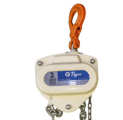 Gancho con clavija - Tiger - forjado / con de seguridad / dispositivo de cierre automático