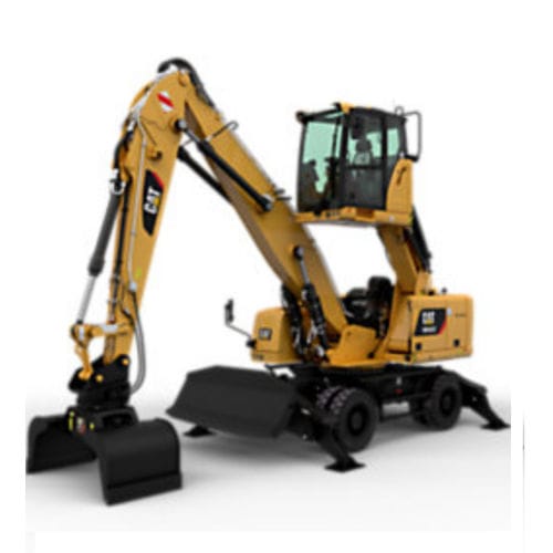 Manipuladora de materiales con neumáticos - MH3022 - Caterpillar Equipment - de gasóleo