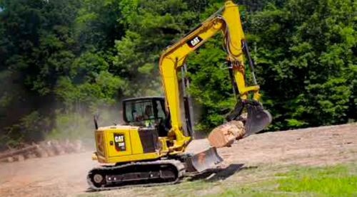 Miniexcavadora - 308 CR VAB - Caterpillar Equipment - con orugas / diésel / Tier 4 final
