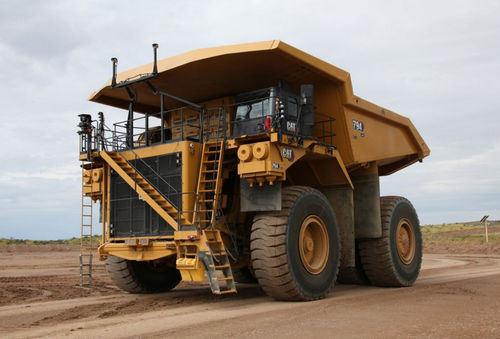 Dúmper rígido - 794 AC - Caterpillar Equipment - eléctrico / para roca