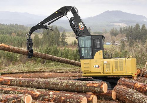 Excavadora intermedia - 538 - Caterpillar Equipment - con orugas / diésel / forestal